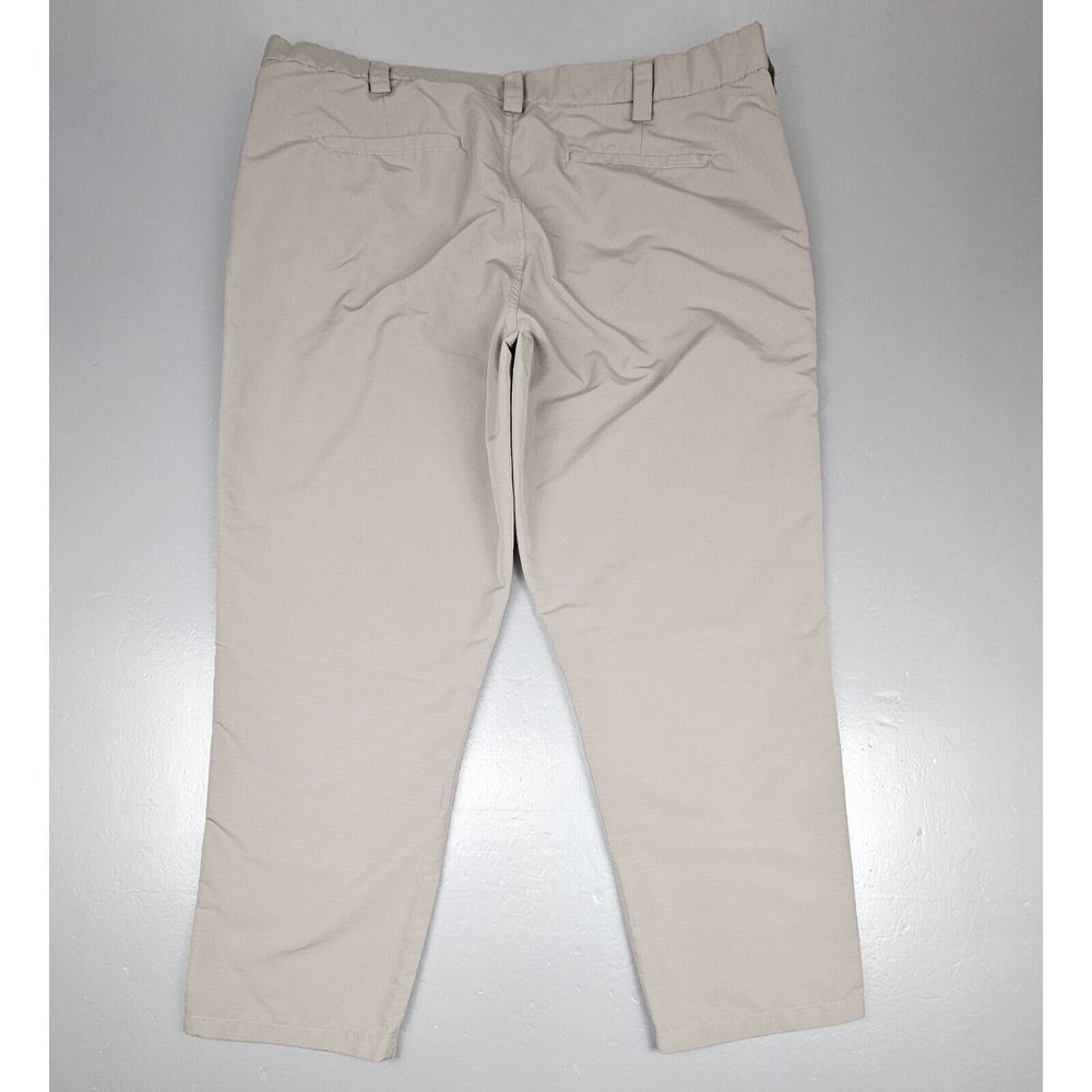 5.11 Tactical Pants Mens 40x32. Tan Icon Double‎ Knee Cargo Straight Leg 74251
